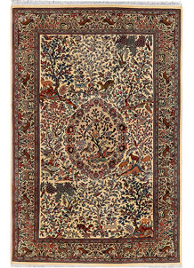 Navajo White Hunting 4' 6 x 6' 11 - SKU 37692