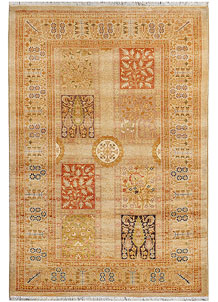 Multi Colored Bakhtiar 3' 3 x 4' 9 - SKU 37717