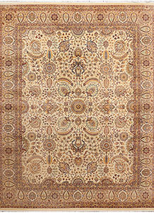 Wheat Mahal 8' x 10' 2 - SKU 37770