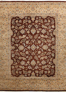 Saddle Brown Ziegler 8' x 9' 11 - SKU 37776