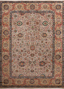 Blanched Almond Mahal 9' 1 x 12' 4 - SKU 37783
