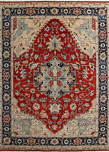 Firebrick Serapi 9' x 11' 9 - No. 37798