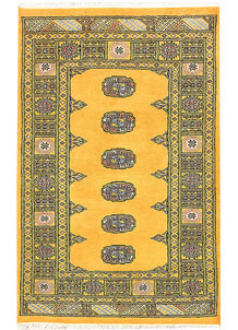 Gold Bokhara 3' 1 x 4' 9 - No. 44061