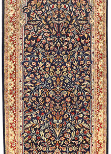 Midnight Blue Mahal 2' 7 x 11' 11 - No. 44859