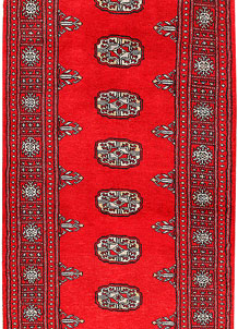 Red Bokhara 2' 6 x 6' 8 - No. 45078