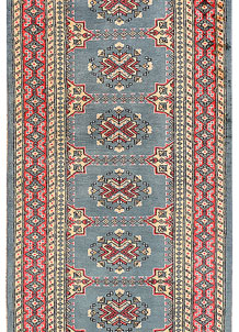 Light Slate Grey Jaldar 2' 5 x 8' 8 - No. 45311