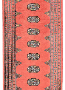 Salmon Bokhara 2' 7 x 8' 4 - No. 45346