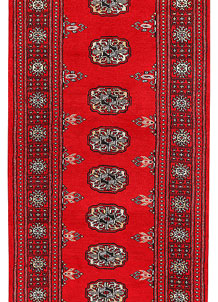 Dark Red Bokhara 2' 7 x 8' 9 - No. 45367