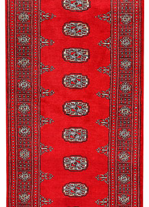 Red Bokhara 2' 7 x 9' 3 - No. 45379
