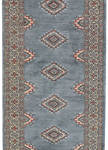 Light Slate Grey Jaldar 2' 7 x 9' 1 - No. 45380