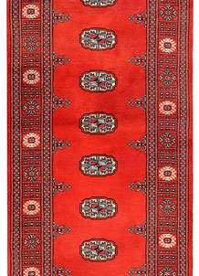 Firebrick Bokhara 2' 7 x 9' 3 - No. 45382