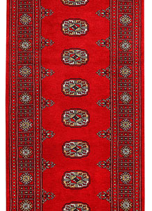 Dark Red Bokhara 2' 6 x 8' 11 - No. 45396