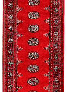 Red Bokhara 2' 7 x 8' 11 - No. 45398