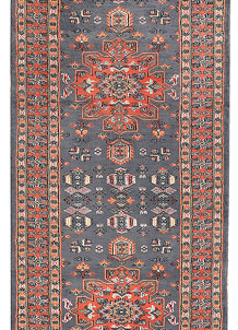 Light Slate Grey Caucasian 2' 7 x 8' 10 - No. 45419