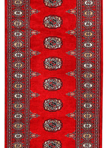 Red Bokhara 2' 7 x 8' 6 - No. 45426