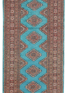 Dark Turquoise Jaldar 2' 7 x 8' 7 - No. 45427