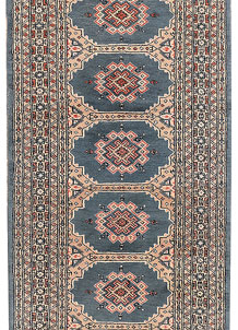 Light Slate Grey Jaldar 2' 7 x 8' 10 - No. 45431