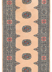Bisque Bokhara 2' 6 x 10' 11 - No. 45628