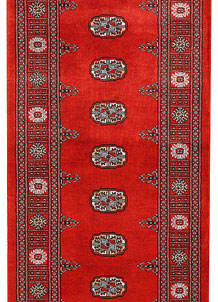 Firebrick Bokhara 2' 7 x 11' 1 - No. 45657