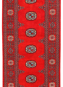 Red Bokhara 2' 6 x 10' 8 - No. 45676