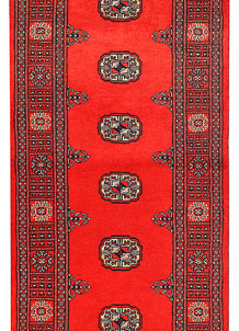 Red Bokhara 2' 6 x 12' 1 - No. 45678