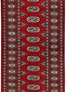 Dark Red Bokhara 2' 3 x 5' 9 - No. 46488
