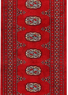 Dark Red Bokhara 2' 1 x 6' 3 - No. 46515