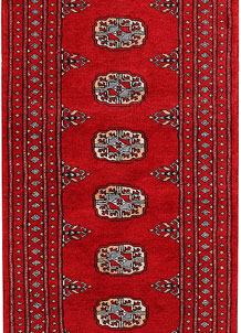 Dark Red Bokhara 2' x 5' 11 - No. 46517