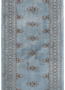 Light Slate Grey Butterfly 2' x 6' 5 - No. 46543
