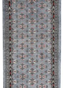 Light Slate Grey Butterfly 2' 6 x 8' 4 - No. 46765