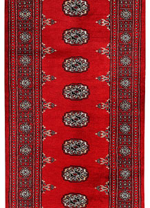 Dark Red Bokhara 2' 8 x 9' 9 - No. 46831