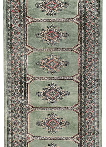 Dark Slate Grey Jaldar 2' 7 x 11' 4 - No. 46901