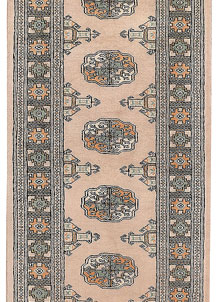 Tan Bokhara 2' 7 x 13' - No. 46949