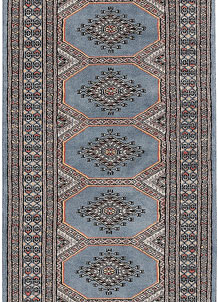 Light Slate Grey Jaldar 2' x 6' 2 - No. 47382