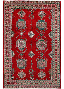 Firebrick Caucasian 6' x 9' 3 - No. 47653