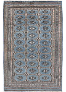 Light Slate Grey Jaldar 6' 7 x 10' 1 - No. 47667