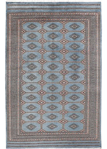 Light Slate Grey Jaldar 6' 7 x 10' - No. 47669