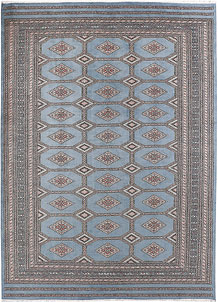 Light Slate Grey Jaldar 6' 11 x 9' 10 - No. 47671
