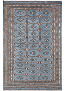 Light Slate Grey Jaldar 6' 8 x 10' - No. 47689