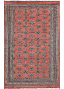 Dark Salmon Jaldar 6' 7 x 10' 6 - No. 47708