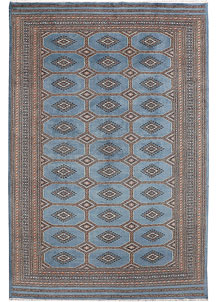 Light Slate Grey Jaldar 6' 8 x 10' 2 - No. 47711