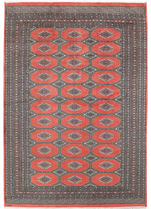 Dark Salmon Jaldar 6' 6 x 9' 6 - No. 47718