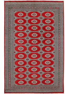 Firebrick Jaldar 6' 5 x 10' 1 - No. 47724