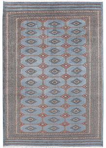 Light Slate Grey Jaldar 6' 9 x 9' 9 - No. 47727