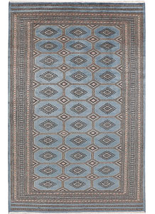 Light Slate Grey Jaldar 6' 6 x 10' 3 - No. 47738