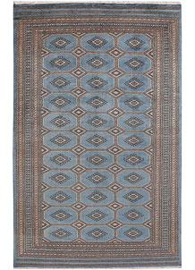 Light Slate Grey Jaldar 6' 7 x 10' 5 - No. 47749