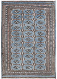 Light Slate Grey Jaldar 6' 8 x 9' 8 - No. 47760