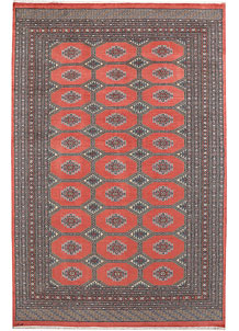 Salmon Jaldar 6' 7 x 10' 2 - No. 47772