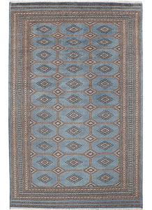 Light Slate Grey Jaldar 6' 7 x 10' 3 - No. 47775