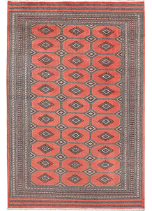 Salmon Jaldar 6' 8 x 10' 2 - No. 47777